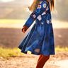lovely hoodie dress 50-158 Kleid Drehkleid Hoodie thumbnail number 1
