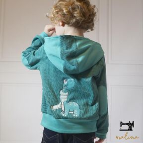 Stickdatei Applikation Dino Lino