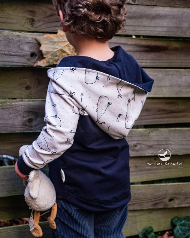 E-Book Kapuzenhoodie Gr&ouml;&szlig;en 68 - 98 image number 8