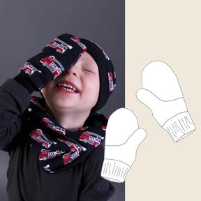 Family-Fäustlinge Handschuhe / Schnittmuster 