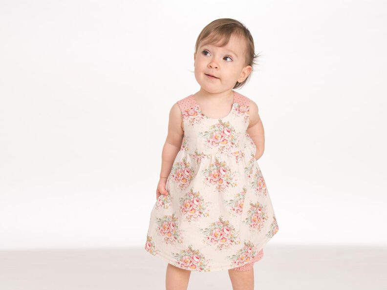 CLARA + EMI Schnittmuster Babykleid und Pumphose image number 2