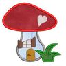 Stickdatei Pilz Applikation 10x10cm und 13x15cm thumbnail number 1