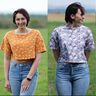 Oversized Crop Shirt nähen in 3 Längen Gr. 34-52 thumbnail number 1