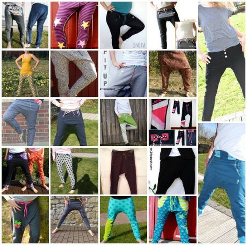 Set: Pump-it-up Hose Baby und Damen  image number 2