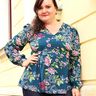 Bluse ALOE (34-46) Schnittmuster Schößchenbluse thumbnail number 2