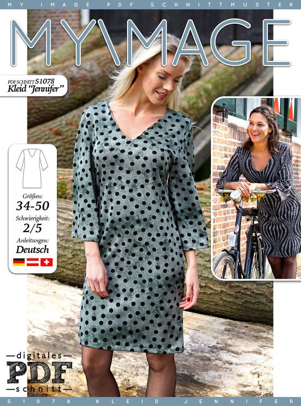 Kleid JENNIFER N&auml;hanleitung + Schnitt image number 2