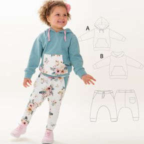 Fly +Dado Schnittmuster Kinderset Kombi Hoodie und Hose
