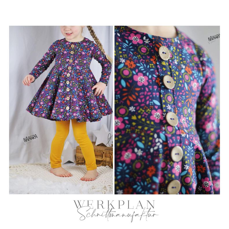 lieblings DrehWERK | 80 bis 164 | Drehkleid | A4 & Beamer image number 4