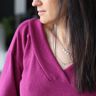Polly- Pullover mit V-Ausschnitt  thumbnail number 4