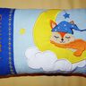 Stickdatei - Fuchs auf dem Mond Kissen und Lätzchen SET ITH thumbnail number 4