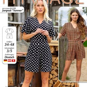 Jumpsuit SUMMER N&auml;hanleitung + Schnitt