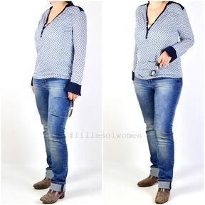 Ebook / Nähanleitung Damen Blusenshirt Jersey