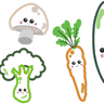 Gemüse Stickdatei Applis Gurke Möhre thumbnail number 5