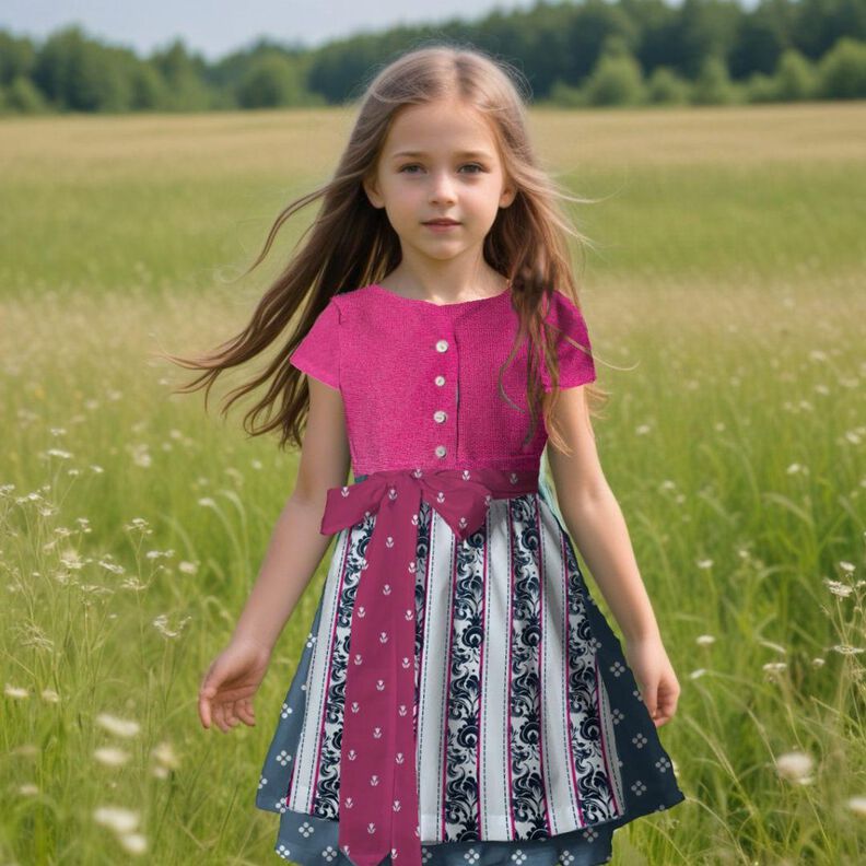 Schnittmuster Kinderdirndl Heidi Gr. 80 -140 Beamerdatei image number 6