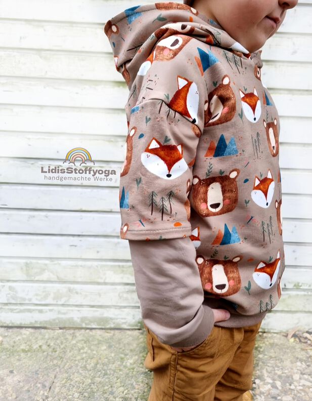 Hoodie Mixta 74-176 inkl.A4, A0 und Beamerdatei mit Ebenen image number 5