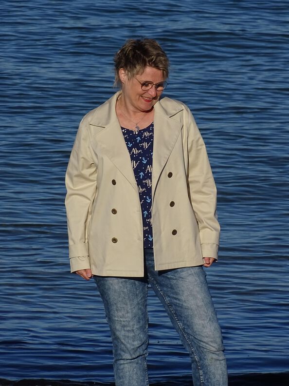 Ebook  Trenchjacke "Jola" *mit A0-Datei + Video* image number 6