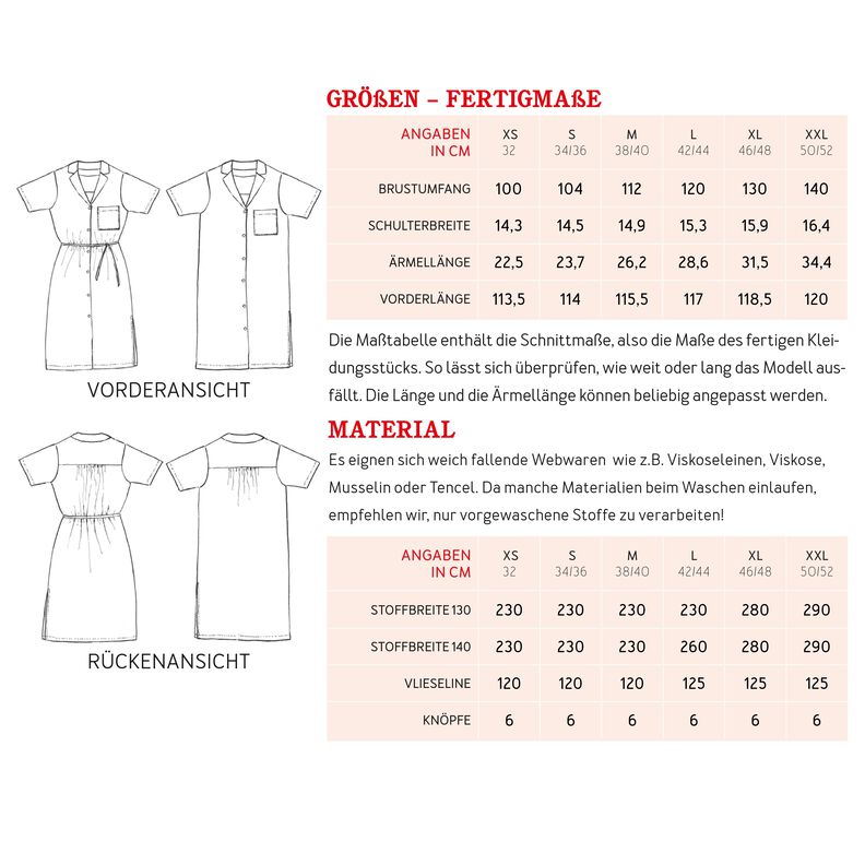 FRAU ISLA - Hemdblusenkleid XS-XXL image number 3