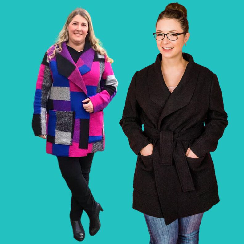 Damen Walk Mantel Super Easy DINGIN ♥ Gr. XS-XXL image number 1