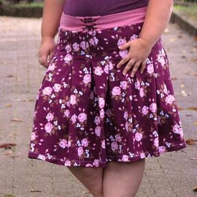 Main LovelySkirt  Damen  - Faltenrock inkl. Beamerdatei