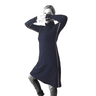 Kleid Lei Raglanärmel & Kragen Gr. 34-48 Schnittmuster thumbnail number 5