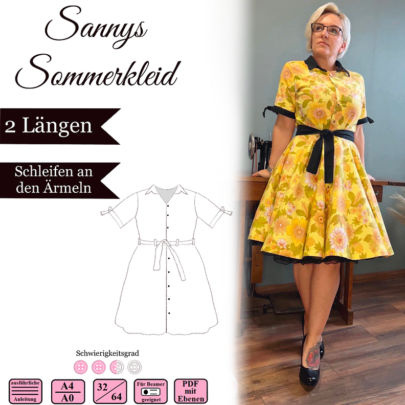 Sannys Sommerkleid- Gr 32-64 image number 1