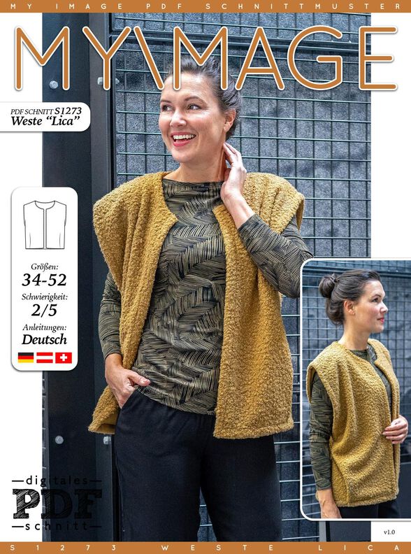 Weste Lica Nähanleitung + Schnitt image number 2