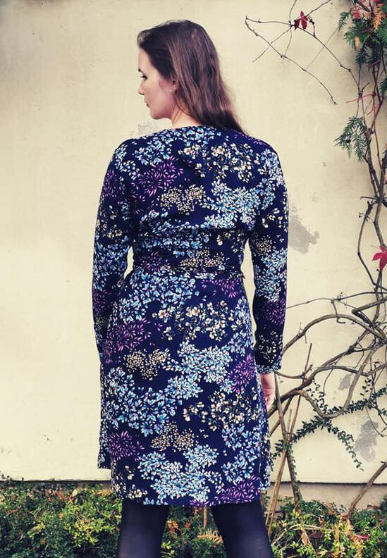 Wickelkleid (34-54) ELEGANZA Damen Kleid Schnittmuster image number 4