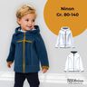 Schnittmuster Kinder Jacke Nino unisex Gr. 80-140  + Video thumbnail number 1