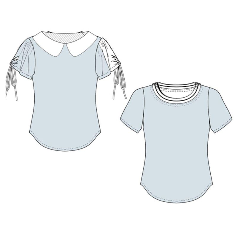 Shirt Danielle Gr. 34-54 Schnittmuster image number 5