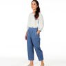 FRAU GUSTA - Egg-shape Hose mit Bundfalten XS-XXL thumbnail number 3