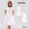 Kleid Monika Gr. 34-54 Schnittmuster thumbnail number 1