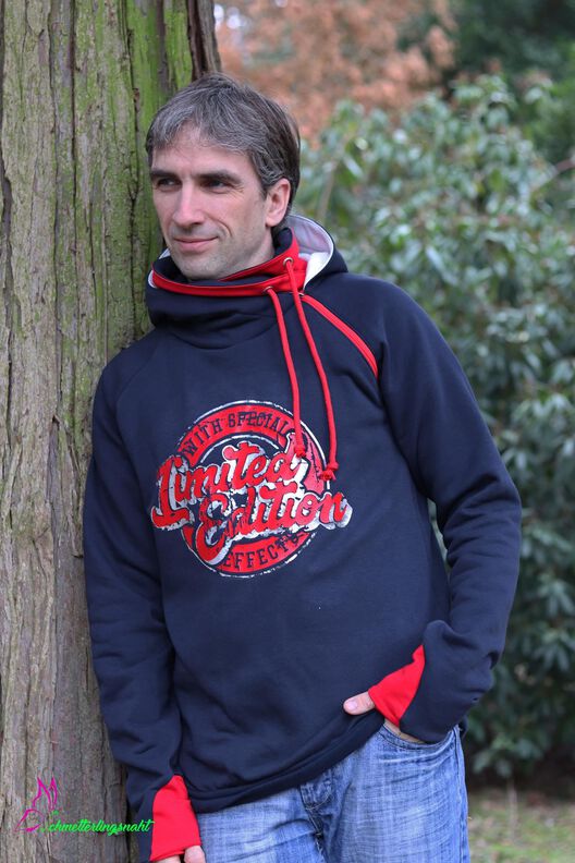 Raglan-Hoodie Kajo Men Gr. XS-XXXXL image number 9