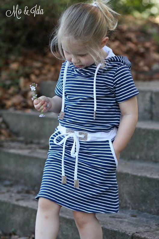 Kleid/Shirt Kinder Schnittmuster Gr. 74-128 -deine HELMA #40 image number 4