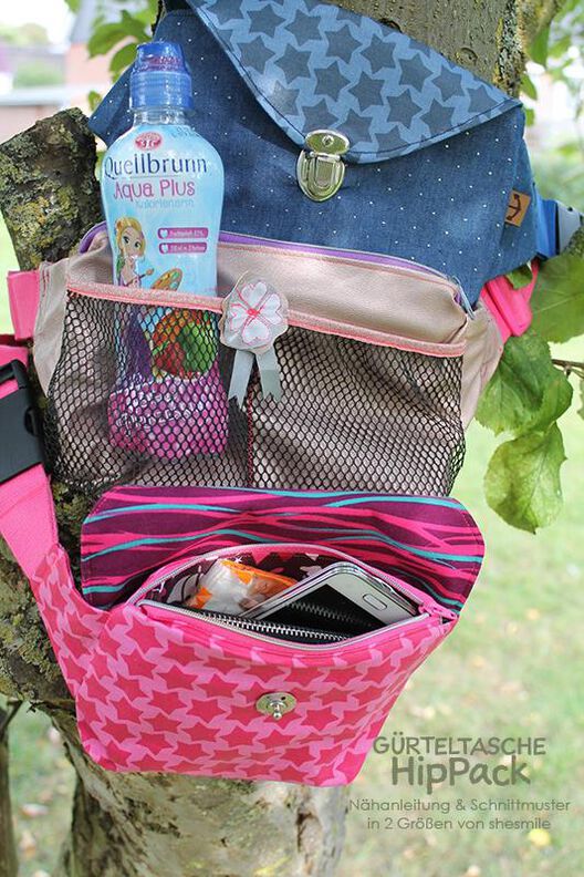 Gürteltasche "HipPack" (Nähanleitung und Schnittmuster) image number 4
