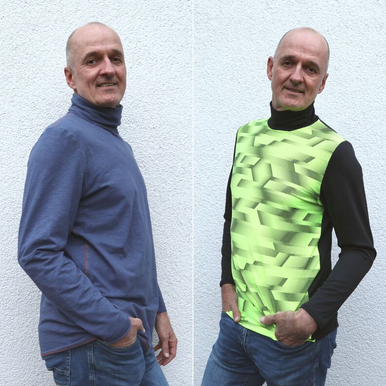 Herren Shirt Rollkragen PERAN ♥ Gr. S-XXL image number 2