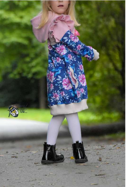 Schnittmuster Sweatkleid Milli inkl. Beamerdatei image number 9