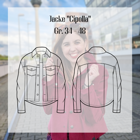 Übergangsjacke „Cipolla“ (Gr. 34 – 48), Schnittmuster EBOOK
