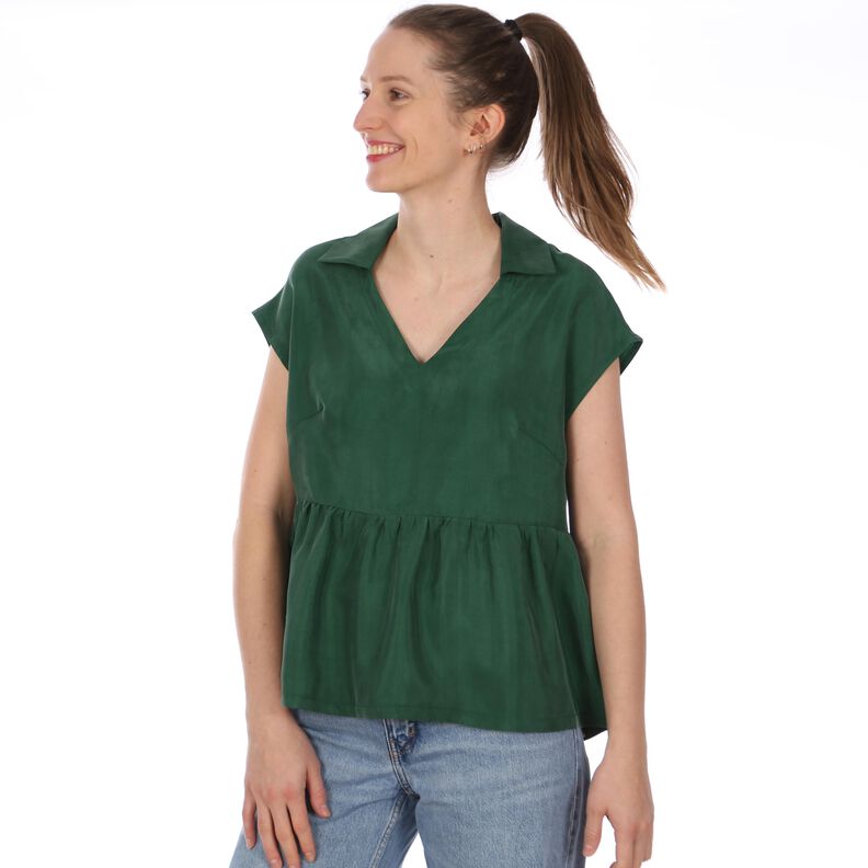 FRAU ANETT - Blusetop mit Volant XS-XXL image number 4