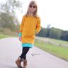 Schalkragen Shirt / Kleid "Lena", Schnittmuster Gr. 62-104 thumbnail number 6