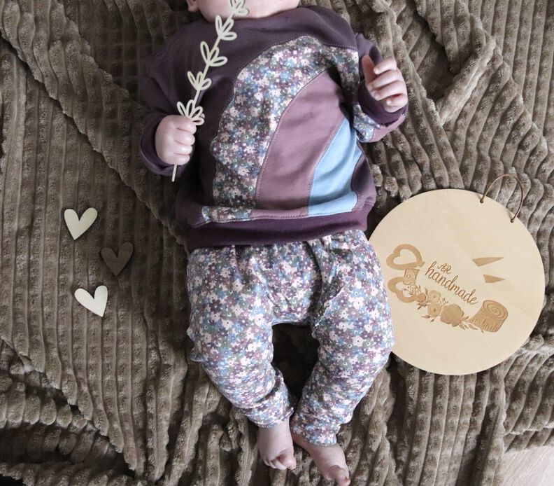 Rainbow Sweater Baby | 44 - 86 | inkl. A4, A0 & Beamerdatei image number 8