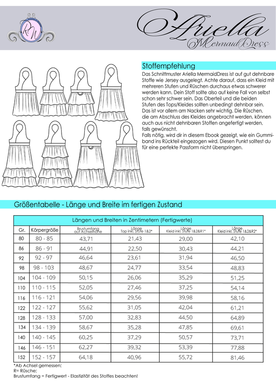 Ariella MermaidDress Gr. 80 bis 152 image number 2