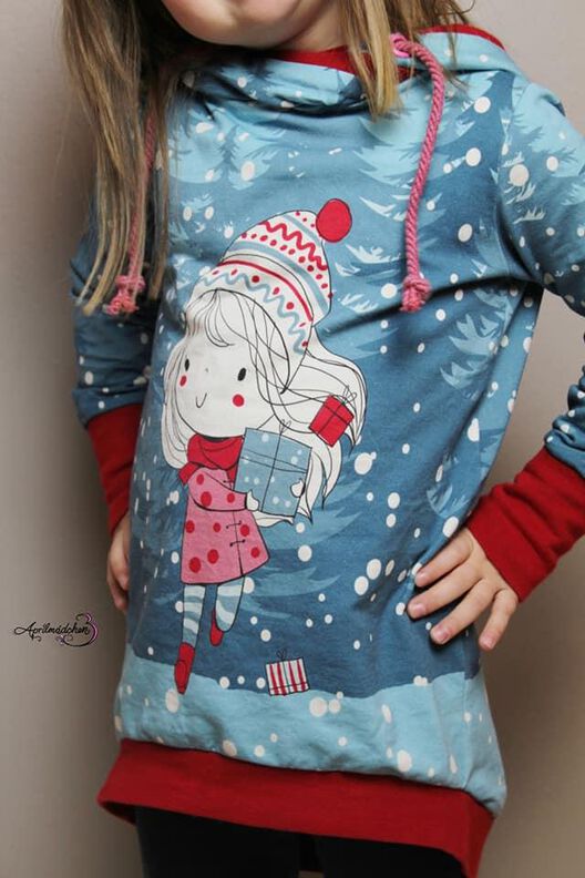 *COOLKIDSGOESHOODIE* Anleitung Longhoodie Hoodie Pullunder image number 5
