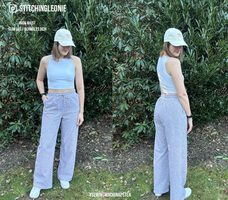Palazzo Hose Peter + Shorts Udo Schnittmuster bundle image number 9