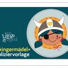 Appliziervorlage WIKINGERMÄDEL thumbnail number 2