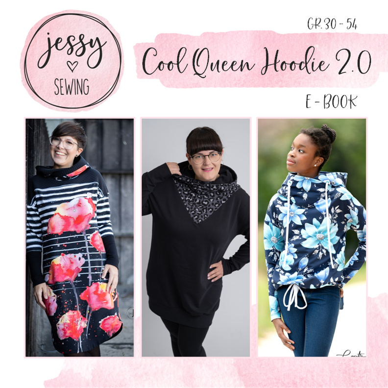 *Cool Queen Hoodie 2.0* Cropped Hoodie, Hoodie, Hoodiekleid  image number 1