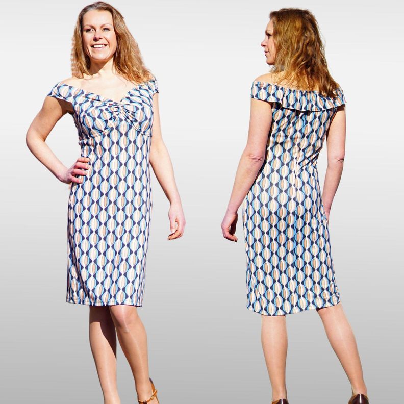 Elise– Etui-Kleid + Croptop  32-52 image number 4