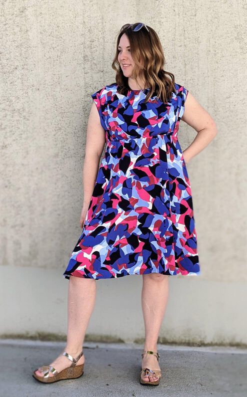 Kleid/Tunika Damen – Schnittmuster Gr. 32-52 – Melba#120 image number 3
