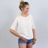 FRAU YOKO - kurze Bluse mit Kellerfalte XS-XXL thumbnail number 6