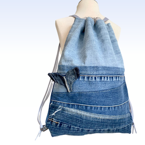 Turnbeutel Rucksack, 3 Größen,  mit Innenfutter 