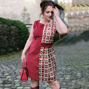 Kleid NETA Gr. 34-54 PDF-Schnitt A4, A0, Anleitung